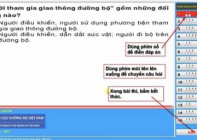 PHẦN MỀM THI THỬ LÝ THUYẾT A1_A2_B1_B2_C...