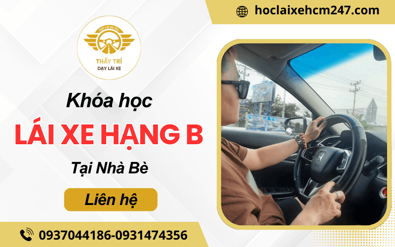 học lái xe hạng B Nhà Bè