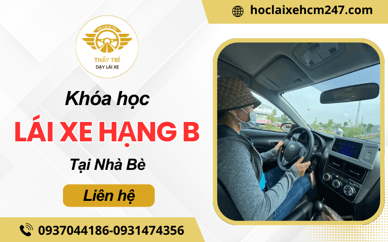 học lái xe hạng B Nhà Bè