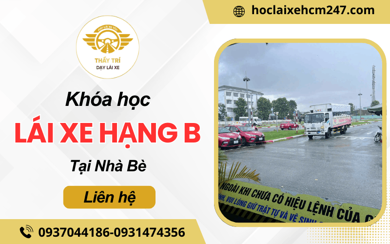 học lái xe hạng B Nhà Bè
